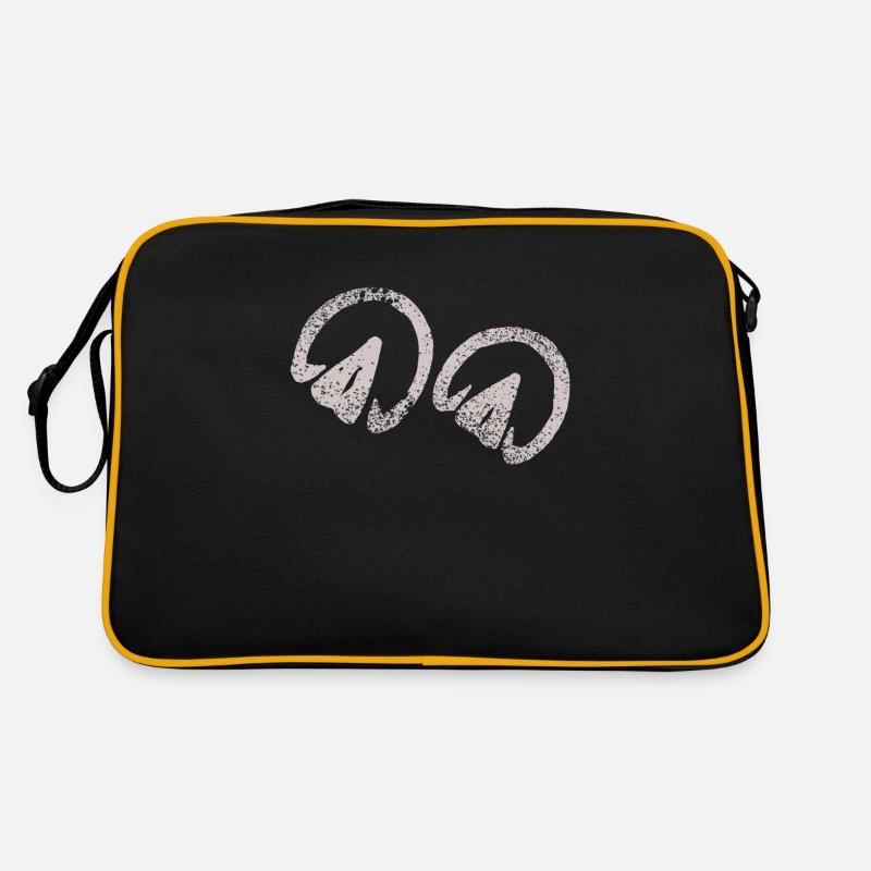 Barhuf Horses Hoof Prints Funny Gift Idea Retro Bag