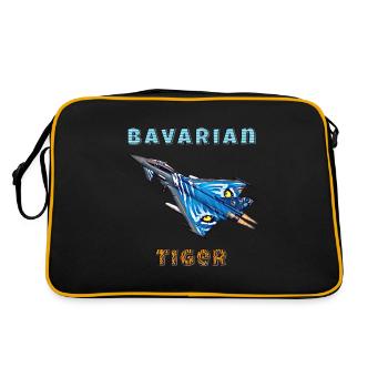 Bavarian Tiger - Retro Bag - black/gold - Back
