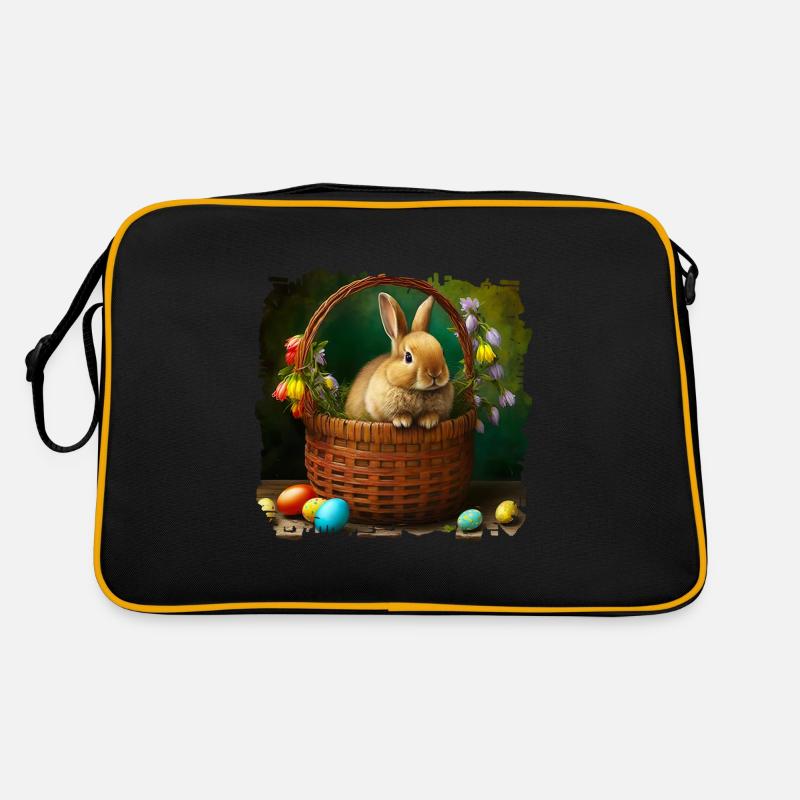 The Easter Bunny is a symbol of Easter Retro Bag