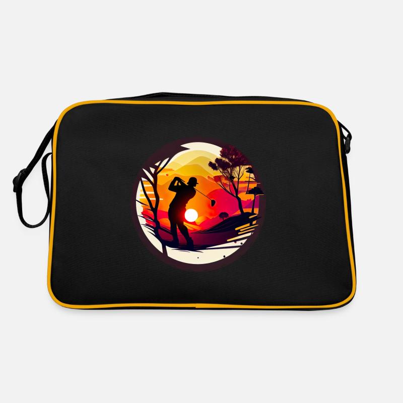 Le golf est une passion pour beaucoup de gens Sac Retro