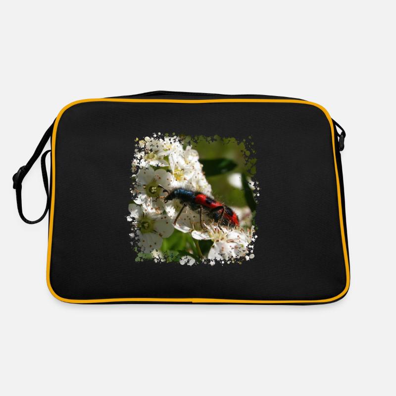 The bee beetle or beewolf is a predatory insect Retro Bag