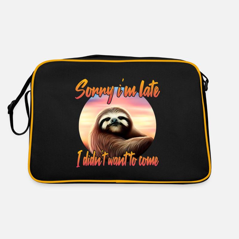 Grim sloth Retro Bag