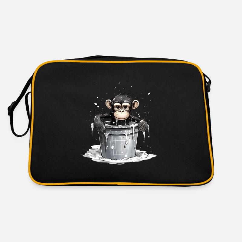 Monkey seeks cooling Retro Bag