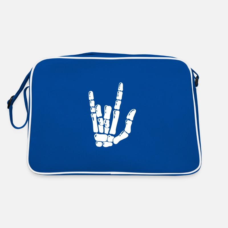 Rock N Roll Bone Hands Punks Cool GIft Retro Bag