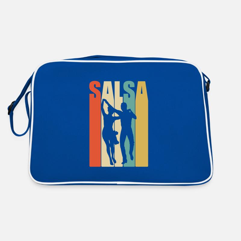 Salsa danse rétro coloré cadeau cool Sac Retro
