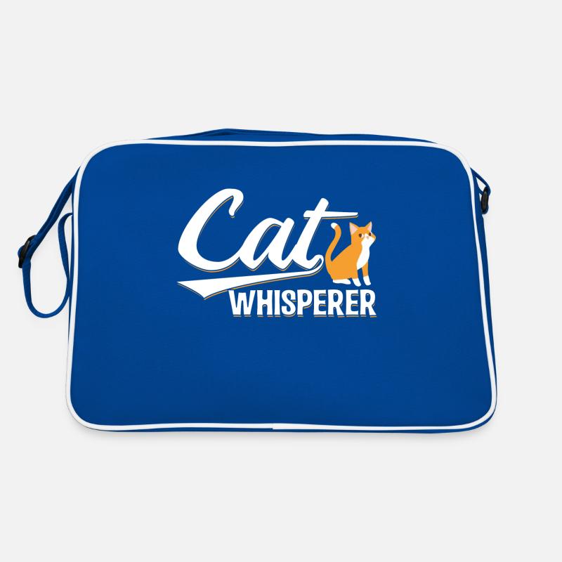 Cat Whisperer Funny Gift Retro Bag