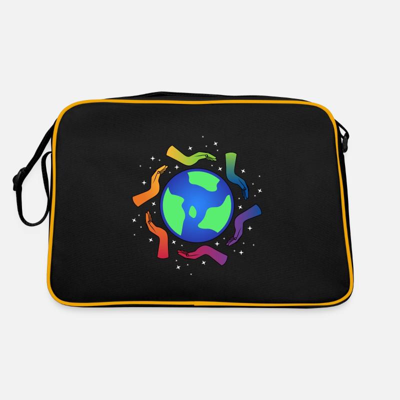 Tolerance Hands Cohesion Cool Gift Retro Bag