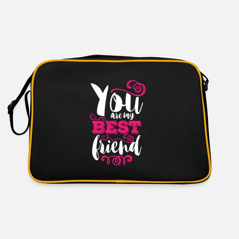 Tu es mon meilleur ami Cadeau cool Sac Retro