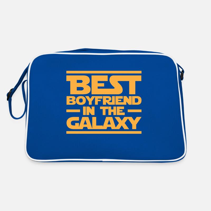 Bester Freund in der Galaxie Retro Tasche