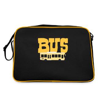 Bus - Sac Retro - noir/or - Dos