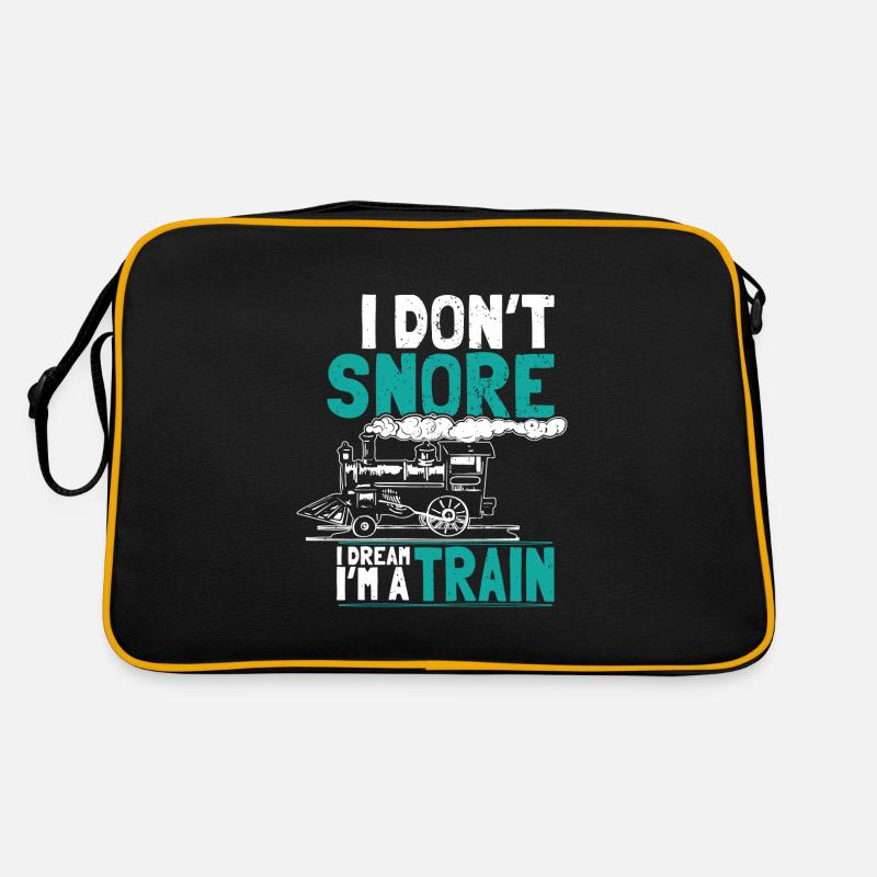 Ronfler comme un train rêve Sac Retro