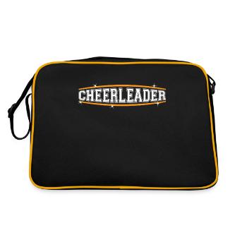 Les pom-pom girl - Sac Retro - noir/or - Dos