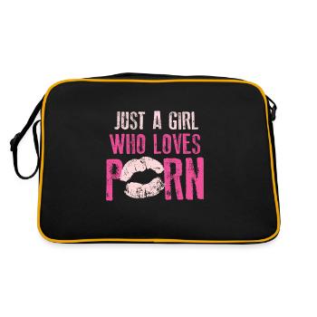 Porn Girl Girl Woman - Retro Bag - black/gold - Back