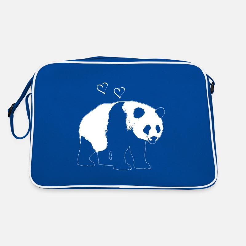 Panda Ours géant Mignon Sac Retro