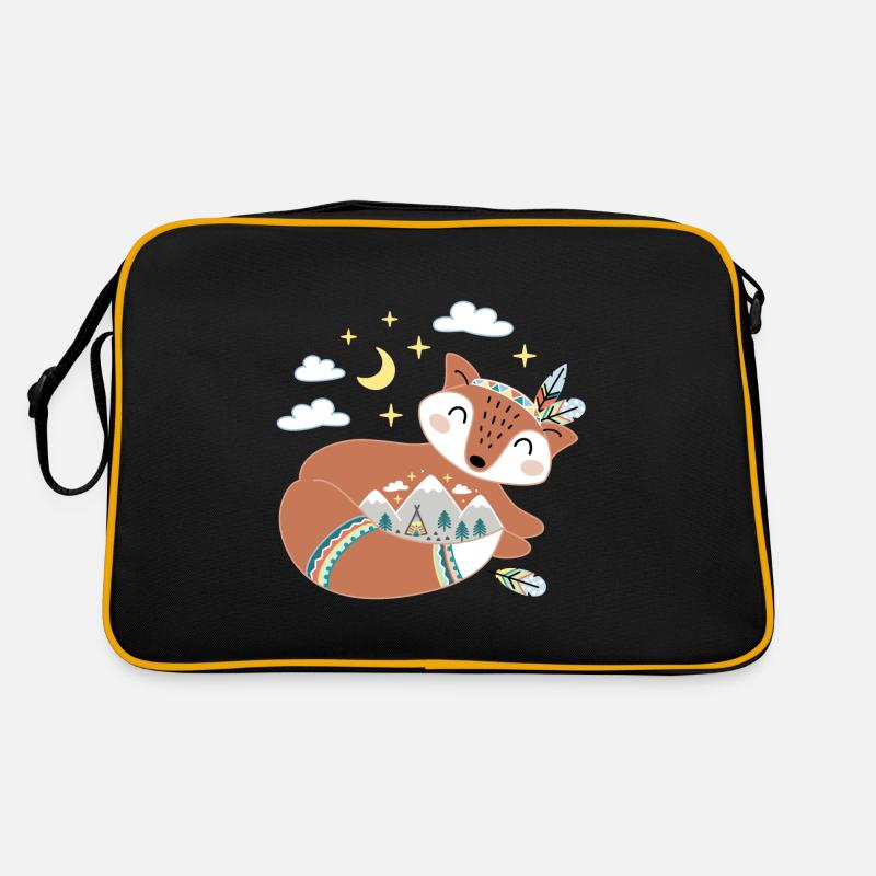 dreaming fox Retro Tasche