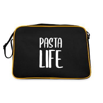 Pasta Life - Sac Retro - noir/or - Dos