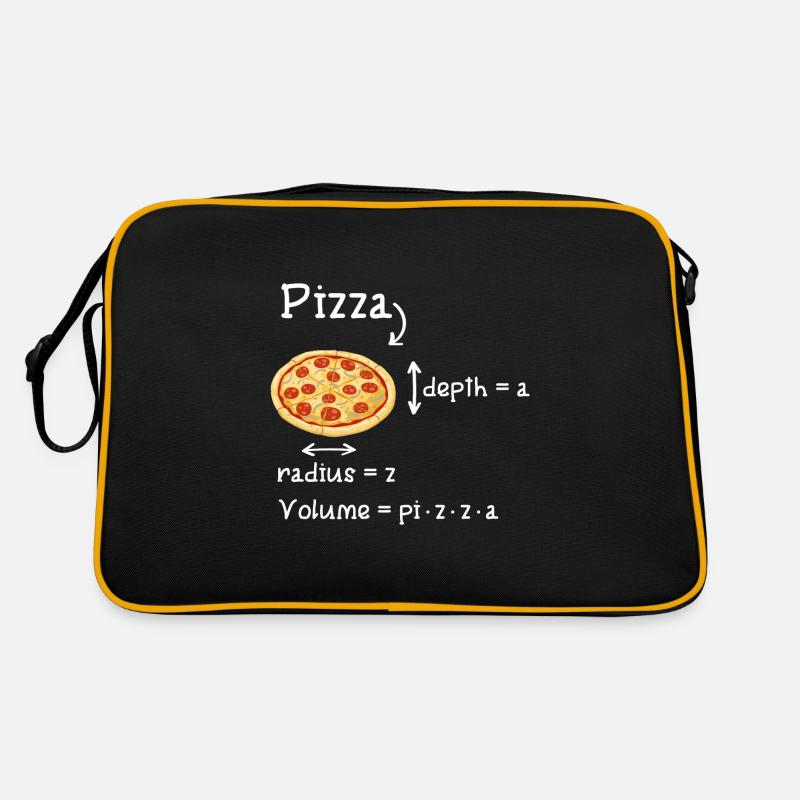 Pizza Pi Mathe Formel Geschenk Retro Tasche