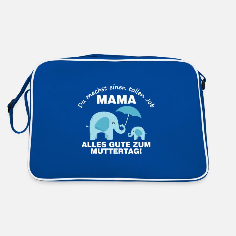 Alles Gute zum Muttertag Mutter Mama Geschenk Retro Tasche