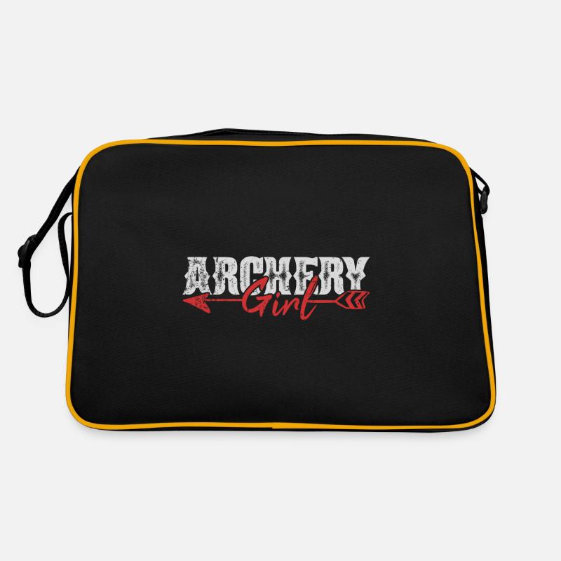Bogenschießen Retro Tasche
