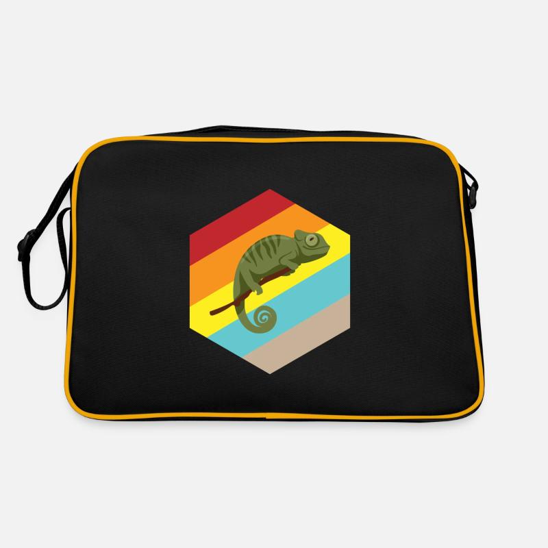 Chameleon saying gift reptile lizard Retro Bag