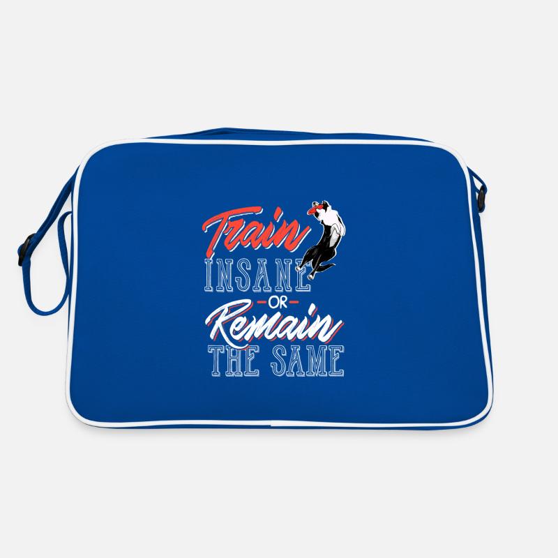 Border collie Retro Bag