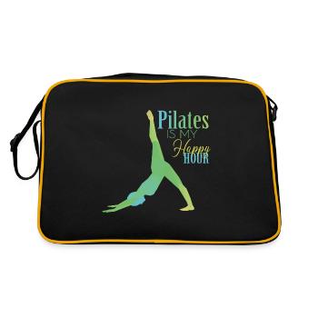 Pilates - Sac Retro - noir/or - Dos