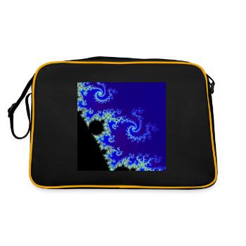 Fractal #205 - Sac Retro - noir/or - Dos