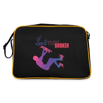 Bouldern - Sac Retro - noir/or - Dos