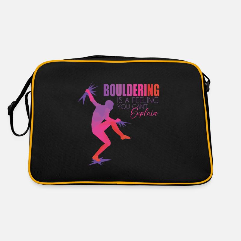 Bouldern Retro Tasche