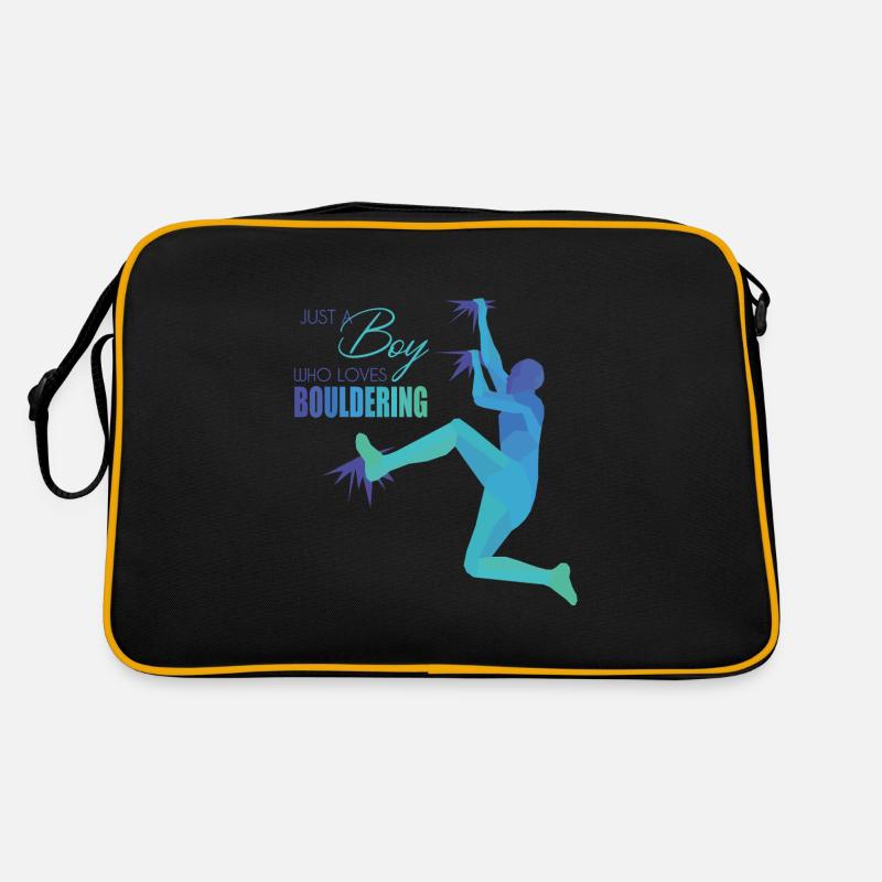 Bouldern Retro Tasche