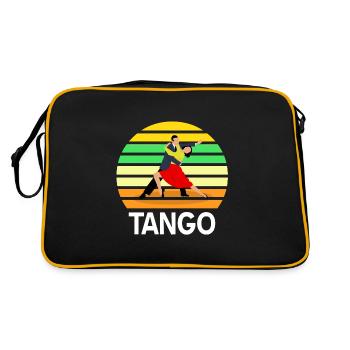 Danse de tango - Sac Retro - noir/or - Dos