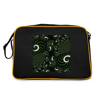 Fractal #63 - Sac Retro - noir/or - Dos