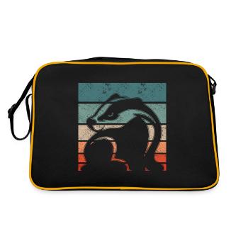 Rétro 1990- 1000 000 000 000 - Sac Retro - noir/or - Dos