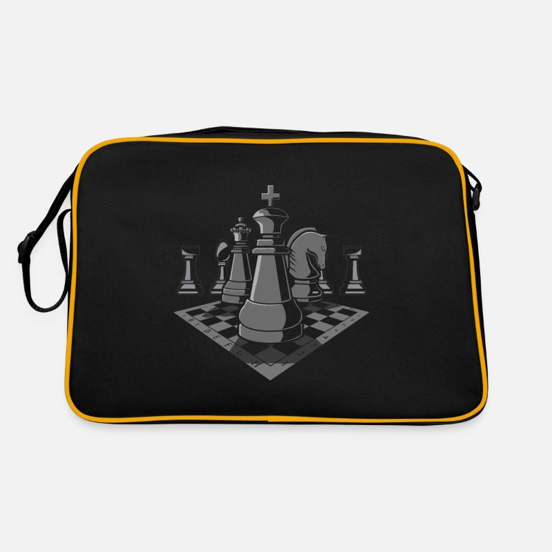 Chess chess piece Retro Bag