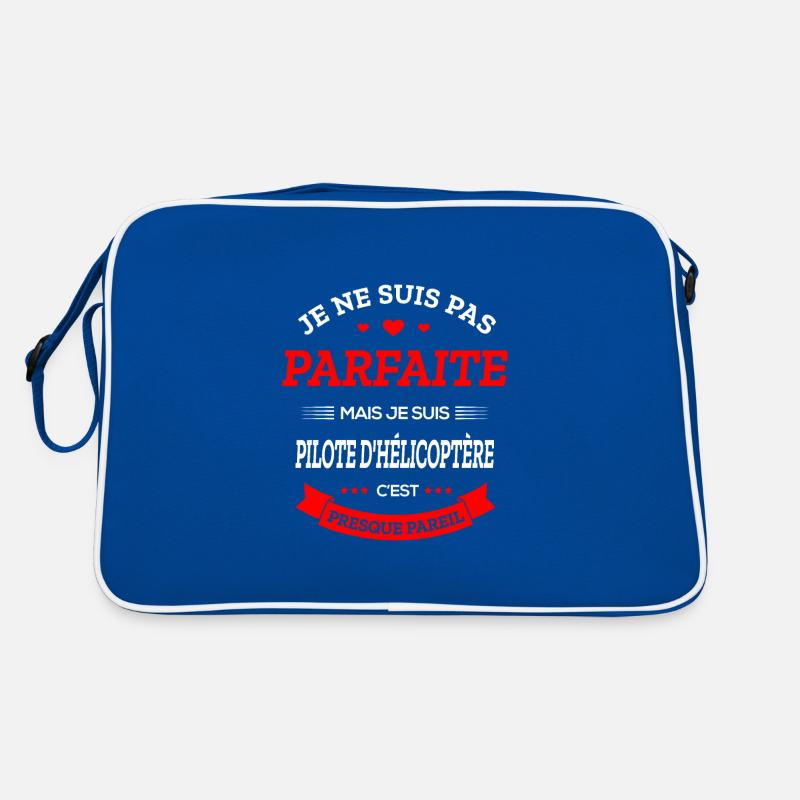 PILOTE D’HÉLICOPTÈRE PARFAITE Sac Retro