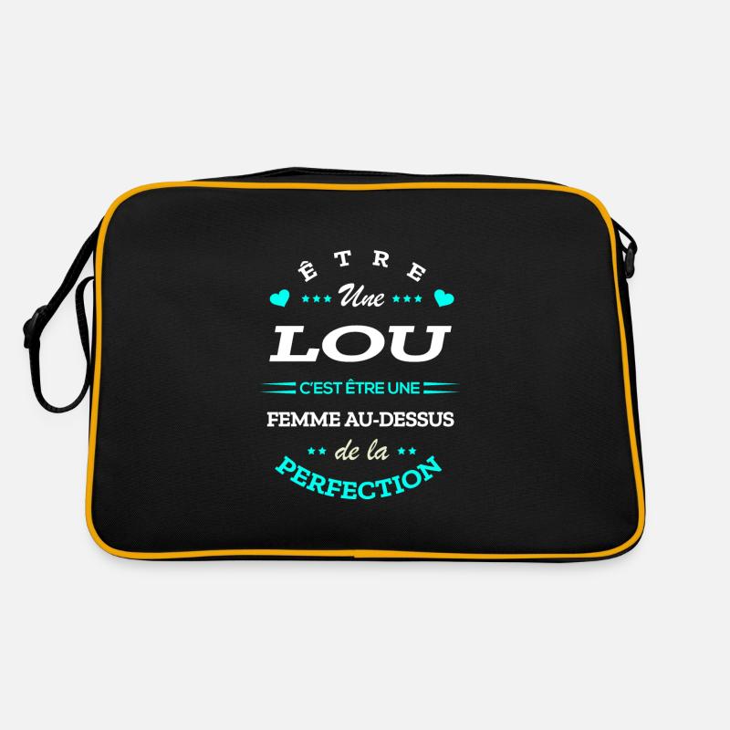 LOU PARFAITE - NOM LOU Sac Retro
