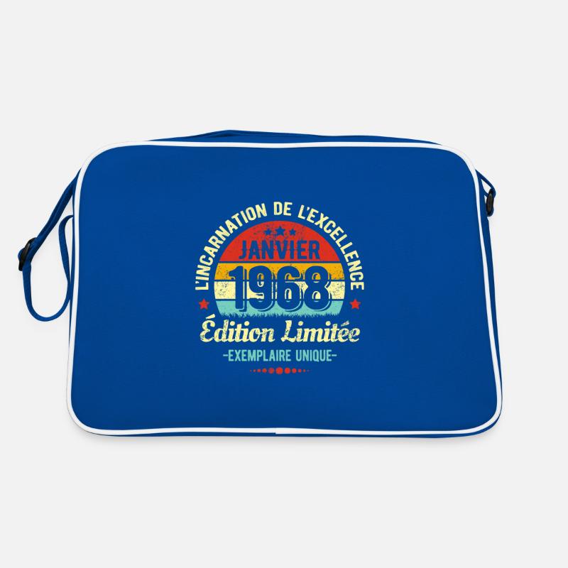 MILLÉSIME JANVIER 1968 ÉDITION LIMITÉE Sac Retro