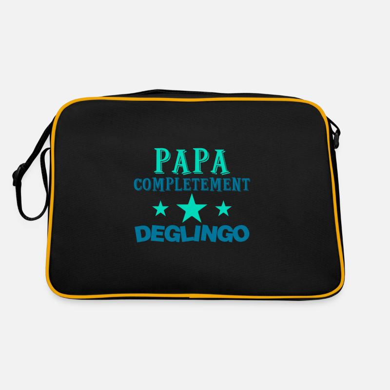 Papa completement deglingo Sac Retro