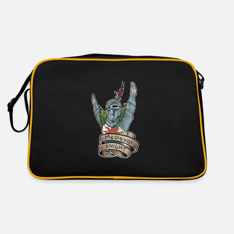 Mittelalterlicher Ritter Retro Tasche