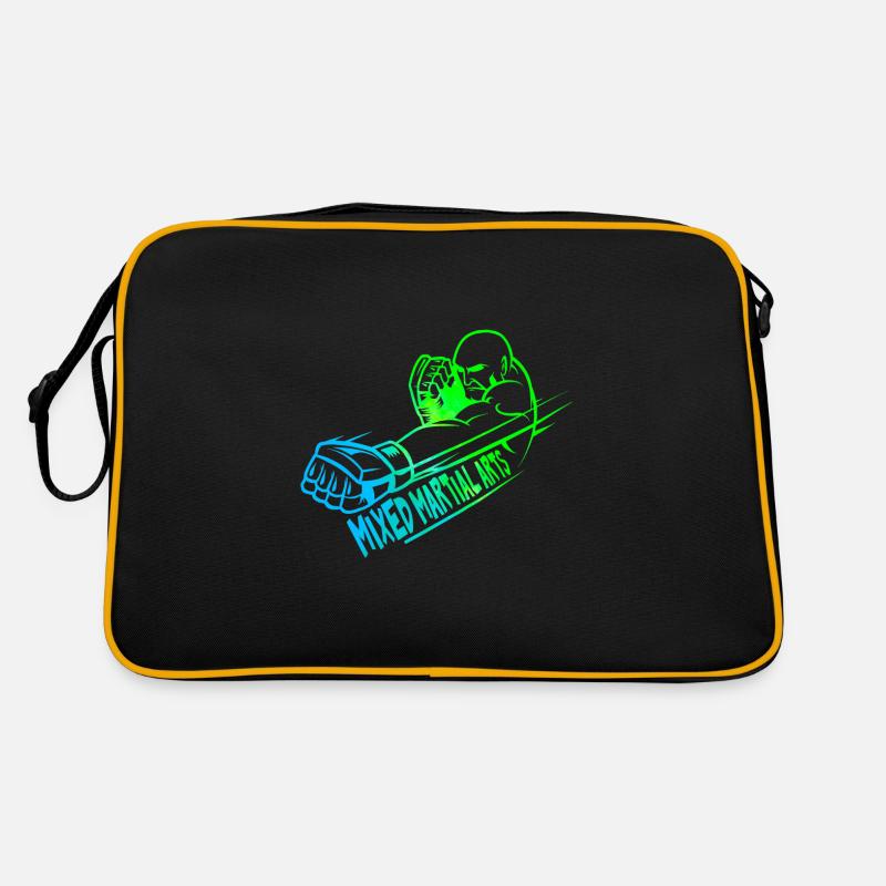 Mixed Martial Arts Logo buntes Design Retro Tasche