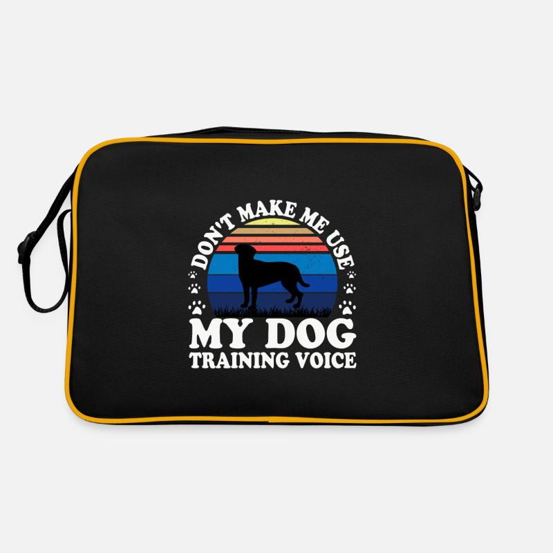 Akbash Dog Lover Silhouette Vintage Sunset Sac Retro