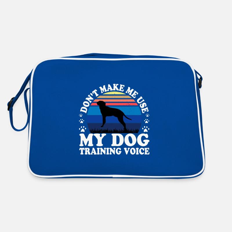 Braque Saint Germain Dog Silhouette Retro Sunset Retro Bag