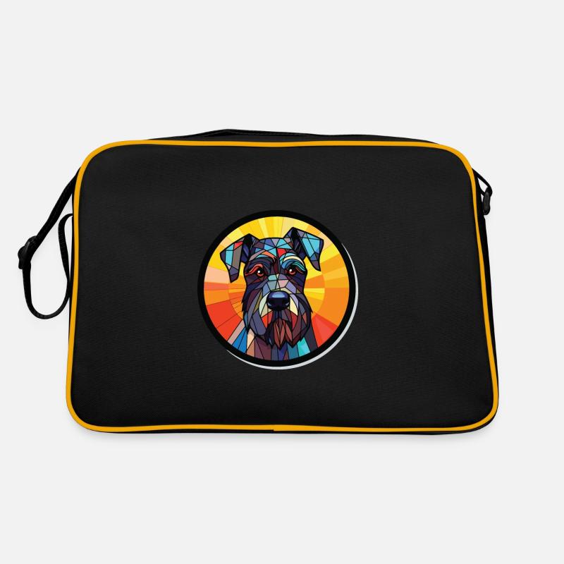 German Shorthaired Pointer chien race aquarelle Sac Retro