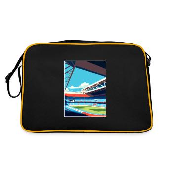 Selhurst Park Stadium Crystal Palace Football - Sac Retro - noir/or - Dos