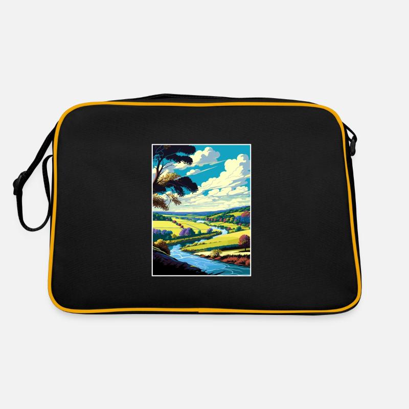 Brandywine Valley Pennsylvania Reiseposter Retro Tasche