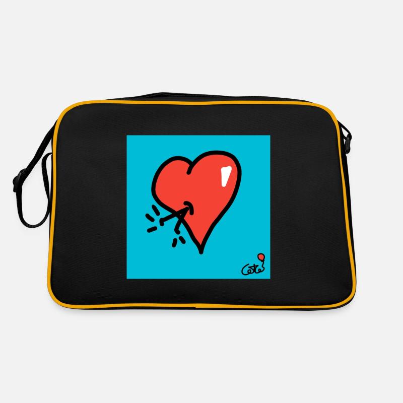 Kuoro verliebt Retro Tasche