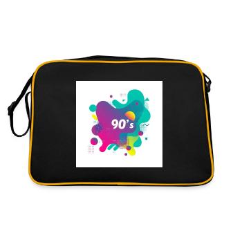 90s vibes - Retro Bag - black/gold - Back