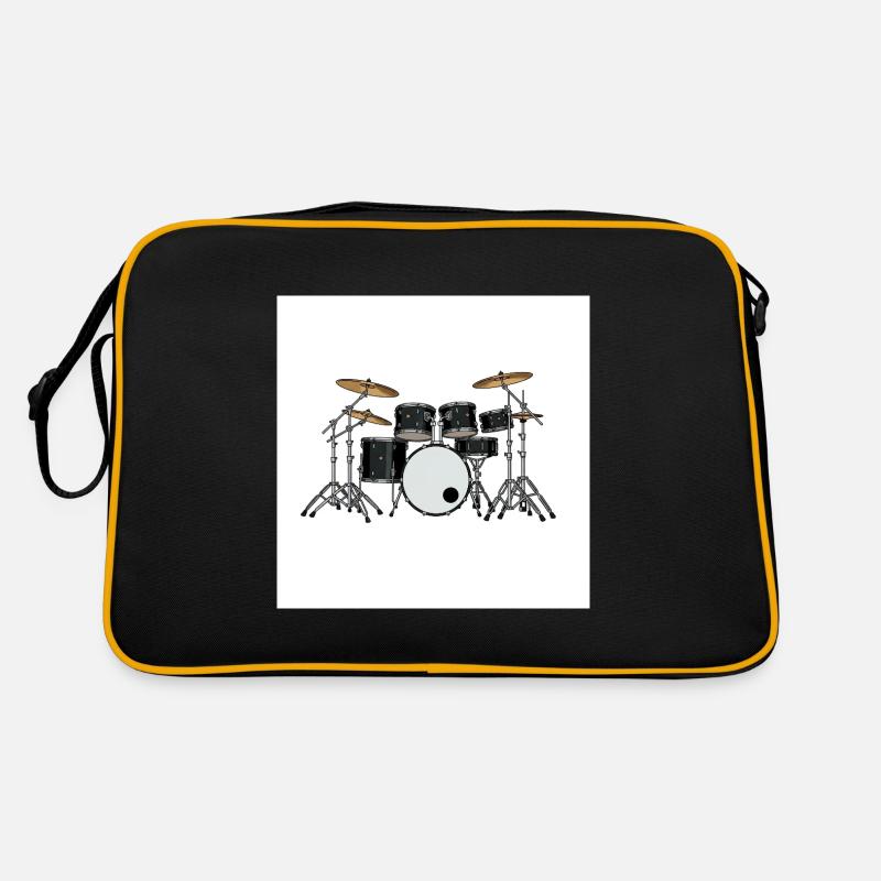 Das Schlagzeug: Rhythmus im Blut Retro Tasche