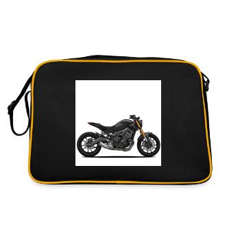 Black Morrad Design - Freedom - Retro Bag - black/gold - Back