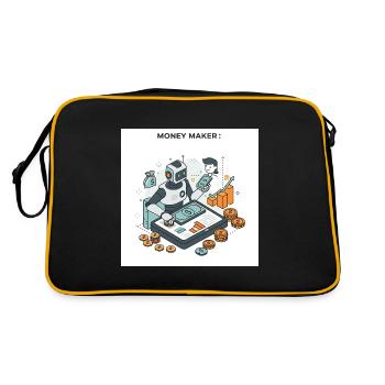 The Art of Making Money: Paths to Prosperity - Retro Bag - black/gold - Back